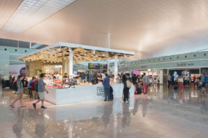Terminal at Josep Tarradellas Barcelona-El Prat Airport